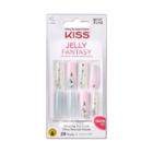 Kiss Products Jelly Fantasy Extralong Coffin Sculpted Gel Nails - Jelly Belly