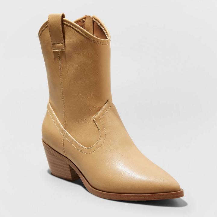 Women's Denise Western Boots - Universal Thread Tan
