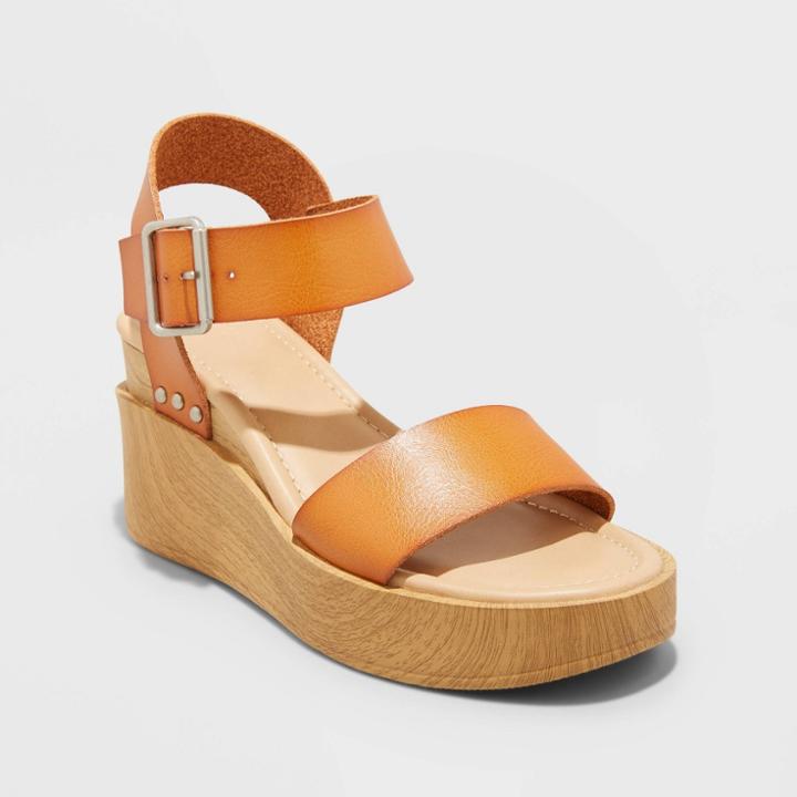 Women's Ember Heels - Universal Thread Cognac