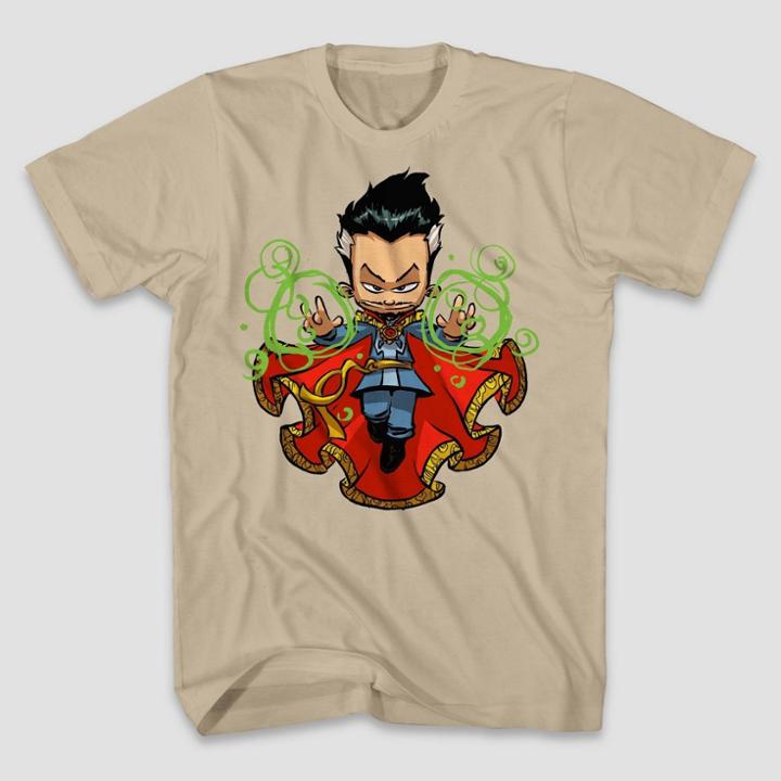 Men's Marvel Doctor Strange Short Sleeve Graphic T-shirt - Tan