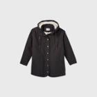 Women's Twill Parka Jacket - Universal Thread Black