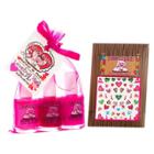 Piggy Paint Lovebug Hug Non-toxic Nail Polish With Heart Nail Art