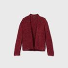 Girls' Open-front Chenille Cardigan - Art Class
