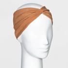 Large Headwrap - Universal Thread Brown