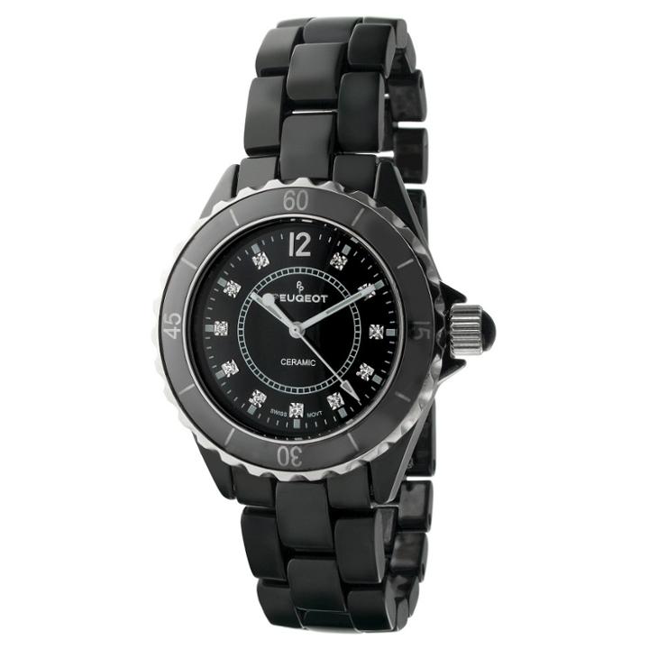 Target Peugeot Women's Black Genuine Ceramic