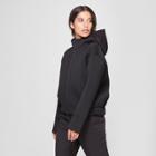 Women's Long Sleeve Scuba Hooded Sweatshirt - Prologue Black