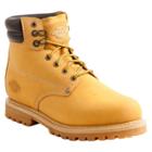 Dickies Men's Raider Leather Steel Toe Work Boots - Wheat, Size: