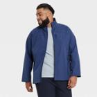 Men's Fleece Softshell Jacket - All In Motion Navy