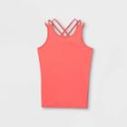 Girls' Racerback Tank Top - All In Motion Coral