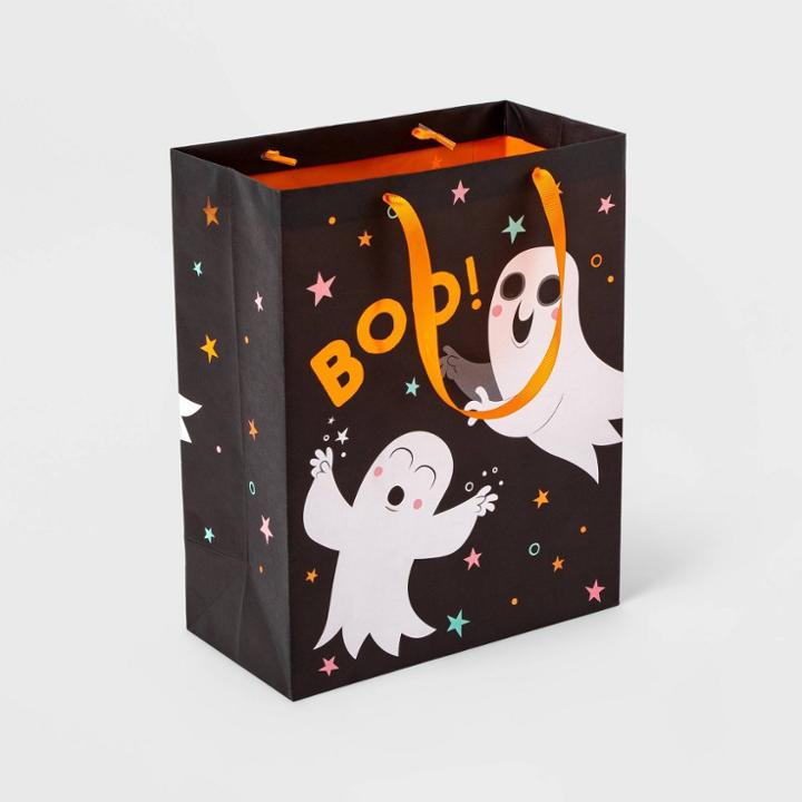 Halloween Ghost Boo! Large Halloween Gift Bag - Hyde & Eek! Boutique