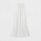 Women's Sleeveless Shift Dress - Prologue White