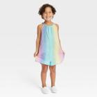 No Brand Pride Kids' Sleeveless Romper - Rainbow Striped