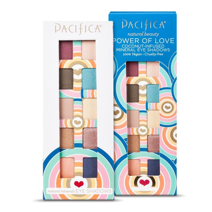 Pacifica Power Of Love Coconut Infused Mineral Eye Shadow Palette,