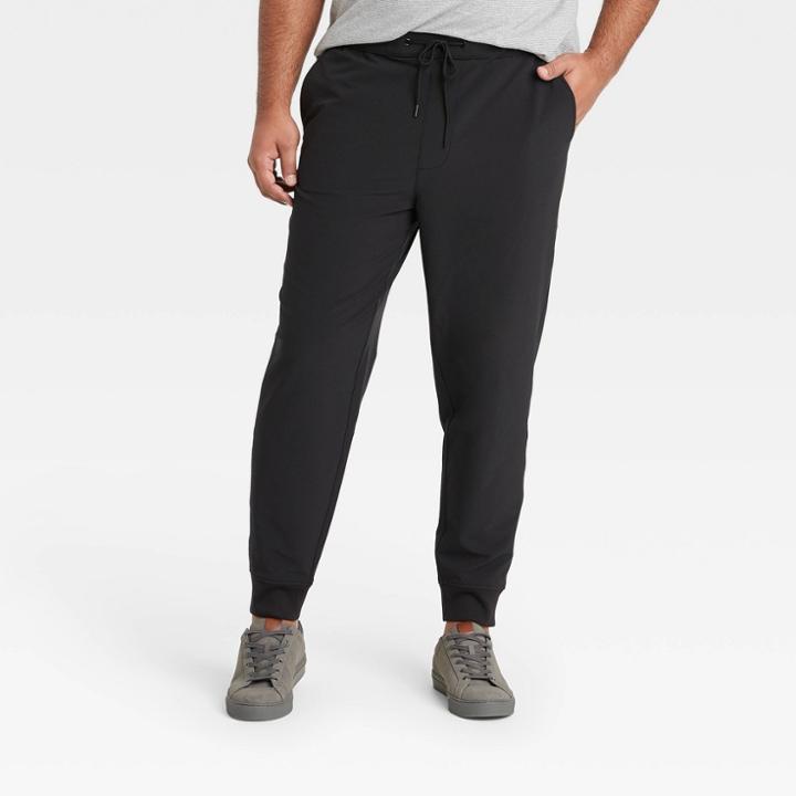 Men's Tall Tech Jogger Pants - Goodfellow & Co Black