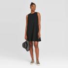 Women's Sleeveless Tank Dress - Universal Thread Black