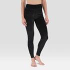 Wander By Hottotties Women's Velour Thermal Leggings - Black