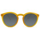 Men's Round Sunglasses With Smoke Lenses - Goodfellow & Co Orange