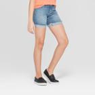 Girls' Midi Jeans Shorts - Cat & Jack Light Wash