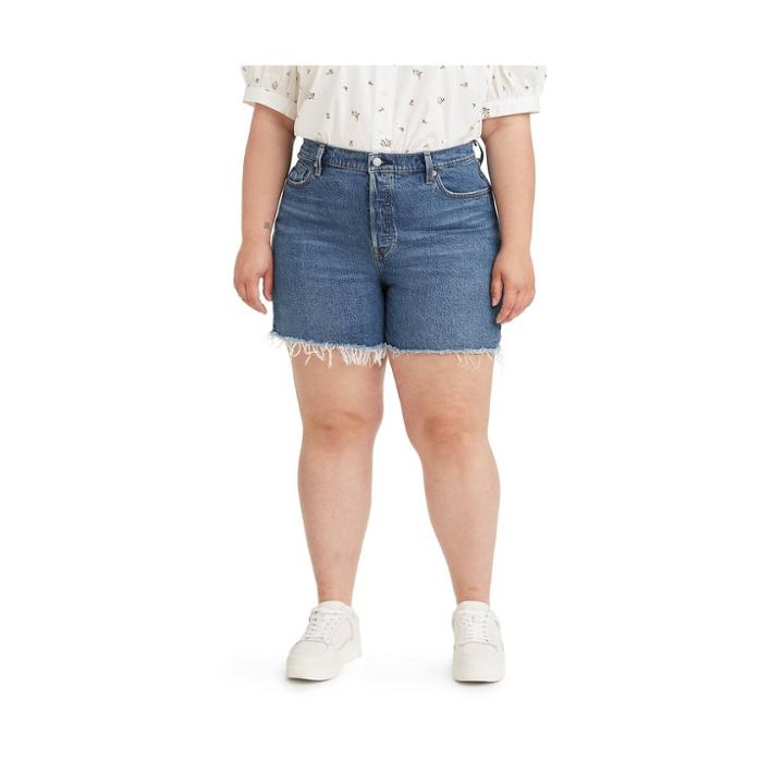Levi's Women's Plus Size 501 High-rise Original Jean Shorts -
