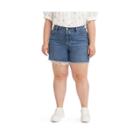 Levi's Women's Plus Size 501 High-rise Original Jean Shorts -