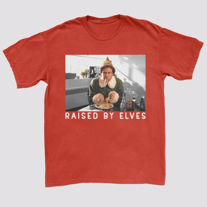 Men's Elf Short Sleeve Graphic T-shirt - Red