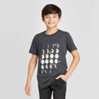 Boys' T-rex Glow T-shirt - Cat & Jack Black
