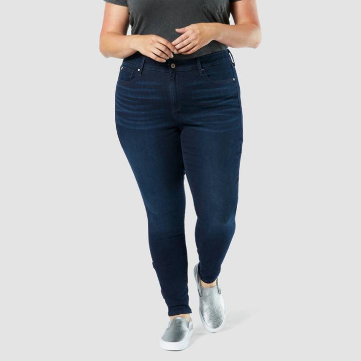 Denizen From Levi's Women's Plus Size Modern Skinny Jeans - Blue Empire