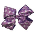 Girls' Jojo Siwa Sequined Bow Hairclip - Purple,