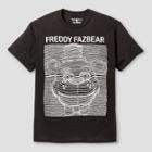Boys' Five Nights At Freddy's Short Sleeve T-shirt - Black