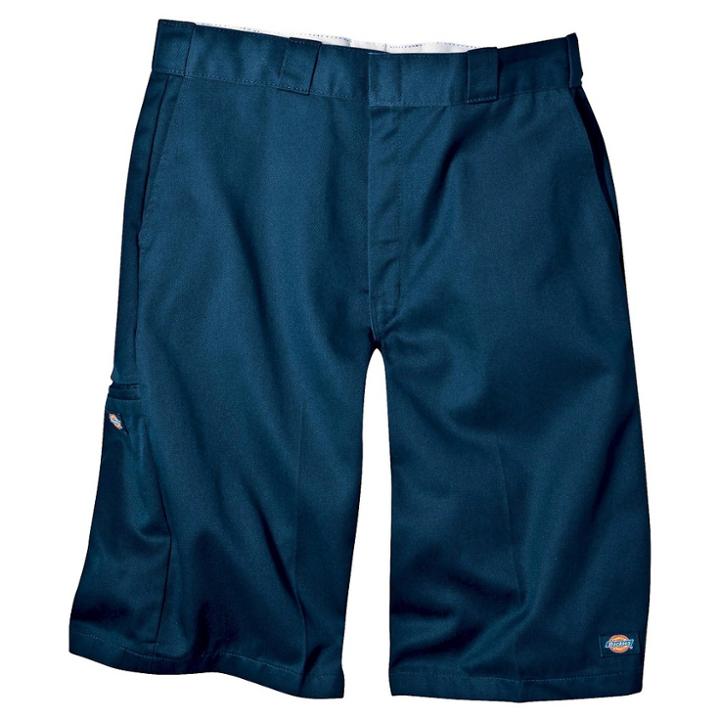 Dickies Men's Big & Tall Loose Fit Twill 13 Multi-pocket Work Shorts- Dark Navy