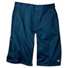 Dickies Men's Big & Tall Loose Fit Twill 13 Multi-pocket Work Shorts- Dark Navy