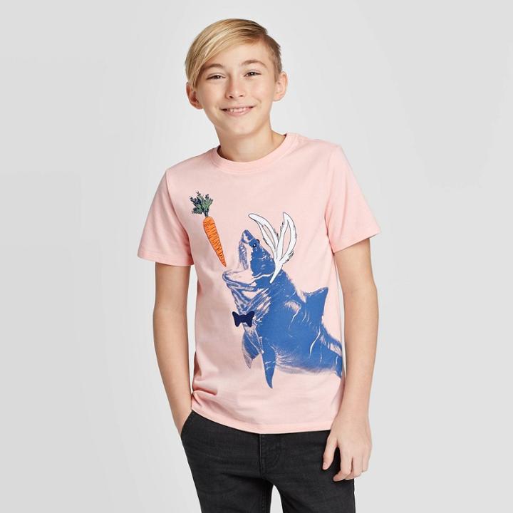 Petiteboys' Easter Short Sleeve Graphic T-shirt - Cat & Jack Pink Xs, Boy's, Blue