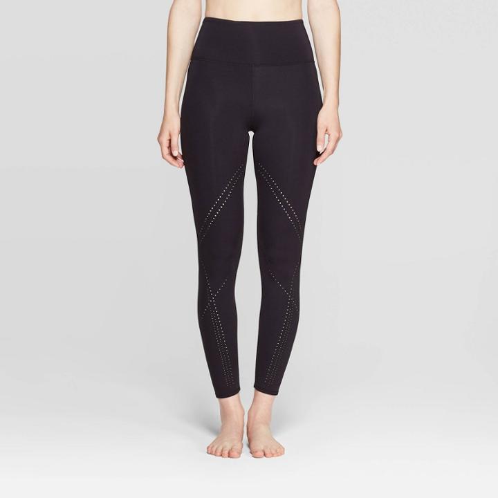Women's High-waisted 7/8 Leggings - Joylab Black