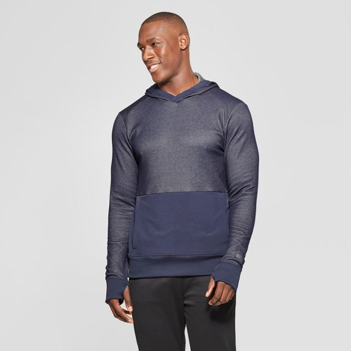 Men's Hooded Sweater Knit Layer - C9 Champion Navy Heather