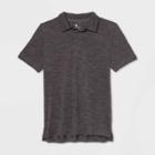 Boys' Golf Polo Shirt - All In Motion Dark Gray