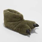 Boys' Ferdinand Claw Foot Bootie Slippers - Cat & Jack Olive Green