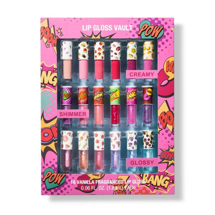 Vanilla Fragranced Lip Gloss 18ct - 0.06 Fl Oz - Target Beauty, Pink