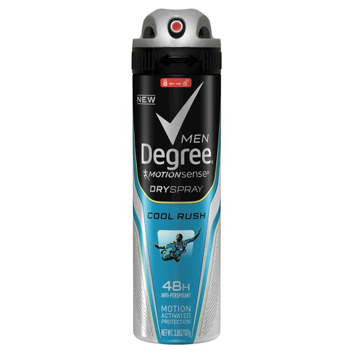 Degree Motionsense Cool Rush Dry Spray Antiperspirant