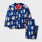 Toddler Boys' Bluey Christmas Coat Pajama