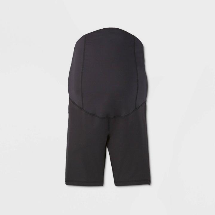 Maternity Active Bike Shorts - Isabel Maternity By Ingrid & Isabel Black
