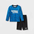 Boys' Sonic The Hedgehog 2pc Jersey Pajama