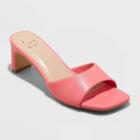 Women's Lindie Pumps - A New Day Pink