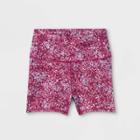Girls' High-rise Tumble Shorts - All In Motion Plum Purple