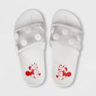Girls' Disney Minnie Mouse Swim Slide Sandals - 5-6 - Disney
