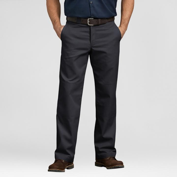 Dickies Men's Relaxed Classic Straight Fit Trousers - Black