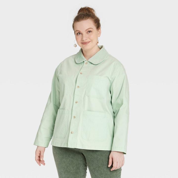 Women's Plus Size Chore Jacket - Universal Thread