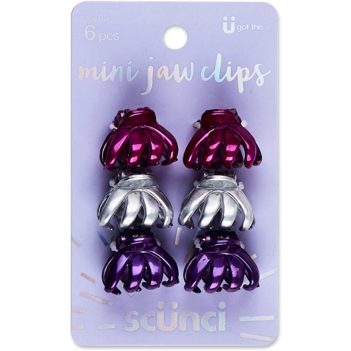 Scünci Scunci Octopus Clips - 6pk, Size: Small,