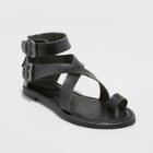 Women's Maribella Toe Wrap Gladiator Sandal - Universal Thread Black