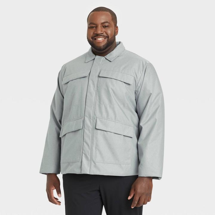 Men's Big & Tall Field Jacket - All In Motion Gray