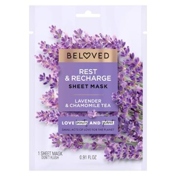 Beloved Lavender & Chamomile Tea Rest & Recharge Sheet Mask